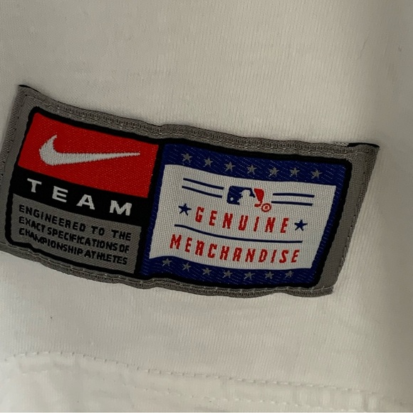 Detroit Tigers MLB Nike Premium Practice Shirt White Men's XXL 2012 Baseball HTF - Picture 8 of 13